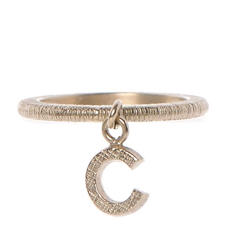 chanel symbol ring|chanel stackable ring.